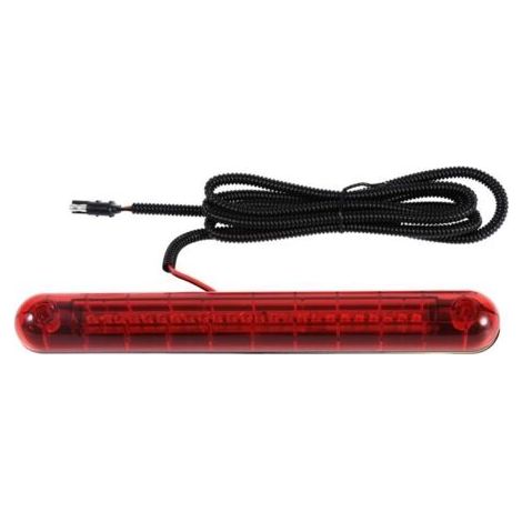 QORVA
-Feu stop LED rouge universel 24 LED troisième feu arrière en hauteur pour voiture 12V,de