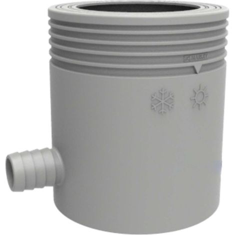 Regensammler mit FilterÜberlaufstop und Schlauchanschluss DN 53-75 mm Regensammler (1/3)