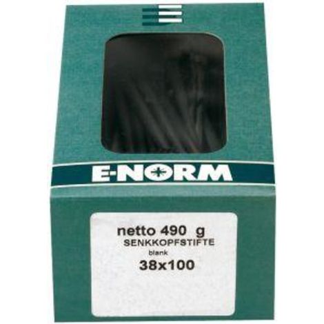 E-NORM Drahtstift vers. blank 2,2x 45 a 1,0kg (Inh. 10 Pack) (1/2)