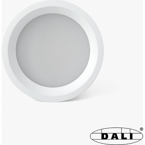 CROC empotrable 13W Ø135 blanco 90° 2700K CRI90 DALI