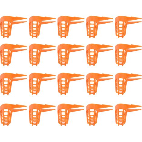 Gabbia per Regina delle Api – Set 20 Pezzi in Plastica Trasparente 26x25mm, Design Ventilato e Stabile – Ideale per Apicoltura Professionale e Trasporto Sicuro (1/4)