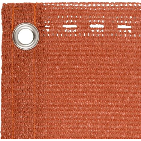 Maison Exclusive - Balkon-Sichtschutz Orange 120x500 cm HDPE