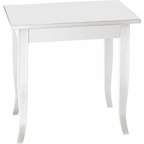 EDGAR - tavolo da pranzo in legno massello cm 90 X 90
