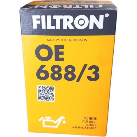 Filtro olio motore marca filtron codice filtro oe 688/3