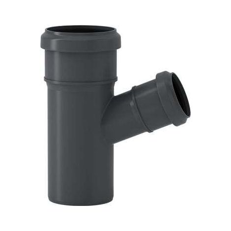 HT-Abzweig DN 75x50mm, 67 Grad m.vormontierten Dichtringen