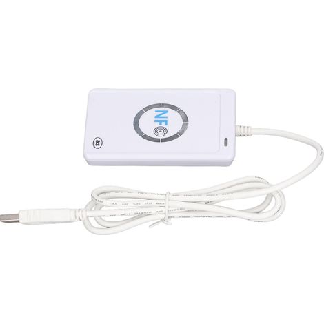 Lecteur/graveur de cartes à puce sans contact Bluetooth NFC 13,56 MHz 5 V CC (1/5)