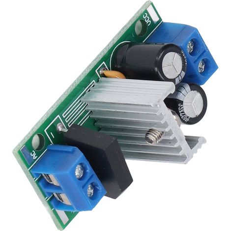 Module régulateur CC/CA à 3 bornes, redresseur, filtre et convertisseur d'alimentation 12 V LM7812