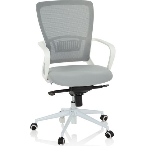 Bürostuhl / Drehstuhl ESTRIA Netzstoff grau hjh OFFICE