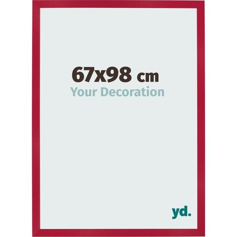 yd. - Cadre photo 67x98 - Rouge - MDF - Bologna (1/5)