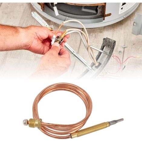 Enowelir Thermocouple Haute Température à Réponse Rapide pour Chaudière Gaz et Chauffe-Eau (1/4)