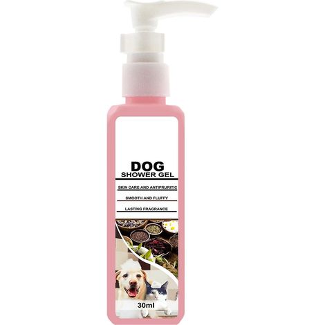 Shampoing pour chien favorisant un pelage sain. Shampoing de toilettage pour peaux sèches et irritées.
