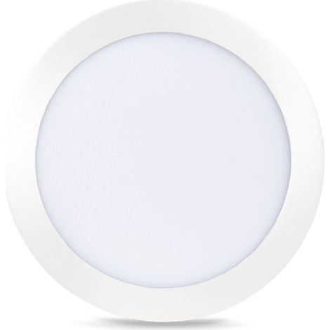 Spot LED encastrable extra-plat 18W - CCT - Coupe Ø 208mm - 3 - Blanc (1/5)