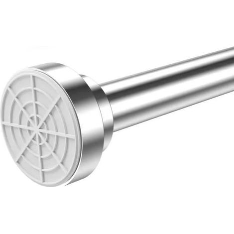 KLVGTIFS PUBarre à Tension de Douche Tringle à rideaux sans perçage tige barre inox téléscopique 105-195cm (1/4)
