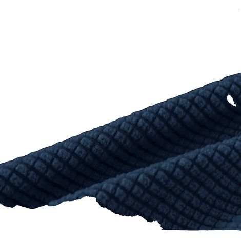 Copridivano in tessuto elasticizzato, protezione completa, blu navy, per divano a 4 posti (230-300 cm). (1/2)
