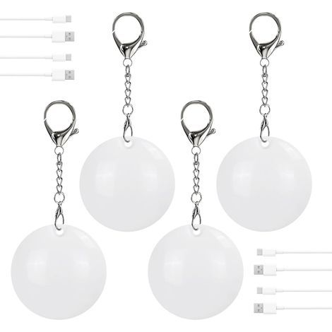 LED Handbag Lights with Touch Sensor, Heart-Shaped Circle, Portable for Women (1/5)