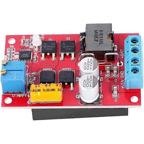 Régulateur de tension pour panneau solaire 5A, contrôleur de charge solaire, module de charge de batterie (9V, 12V, 18V, 24V, 300kHz PWM, kns) (1/5)