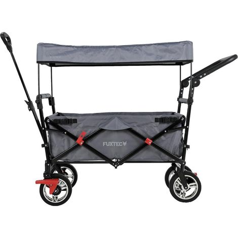 FUXTEC Folding Wagon / Foldable Wagon / Trolley / Hand Cart CT-700 Grey (1/5)