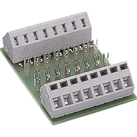 WAGO 289-131 Leiterplatte zum Selbstbestücken mit 8 Bestückungsplätzen, 2,50 mm²    Inhalt: 1 St. (1/2)