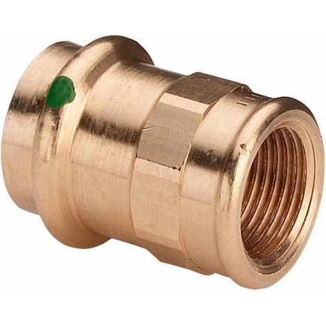 Raccord droit à sertir cuivre V - F2 x ø54 mm