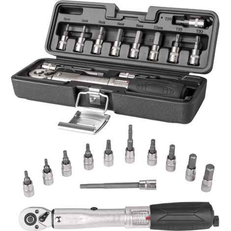 Llave dinamométrica para bicicletas con llaves Allen 2-24Nm CYCLISTS CT-T02 (1/4)