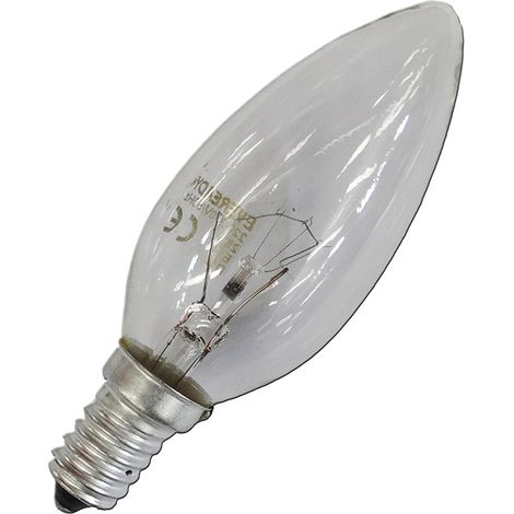 Ampoule Bougie Industrielle 60w E14 éclairage Industriel Incandescent Fiable - Patron