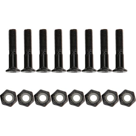 MS3301-8 Accessoire de Skateboard en Alliage d'Aluminium Professionnel et Durable avec Écrou Noir 25mm (1/5)