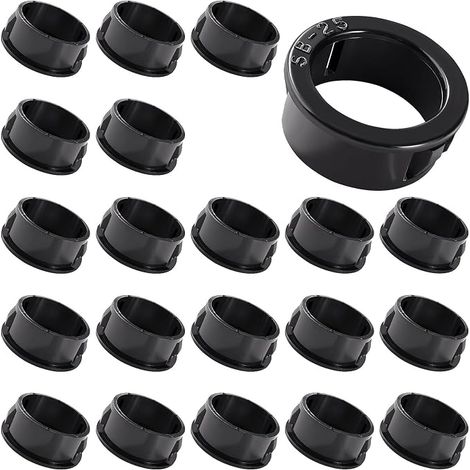 20 Pieces 25mm Cable Grommet Protective Clips Nylon Protective Rings for Wire and Cable Protection (1/5)