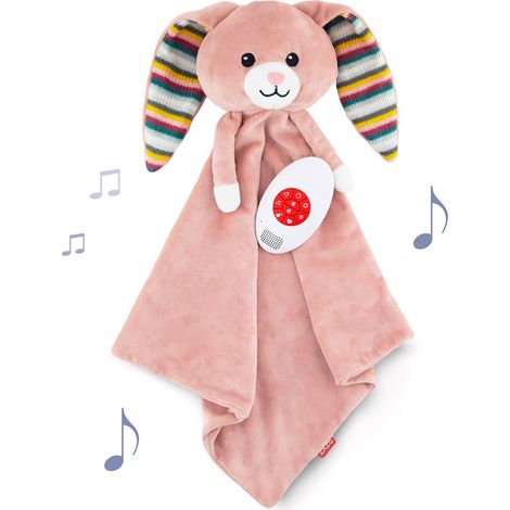 Copertina Peluche Coniglio Caldo Abbraccio 50x40x10 cm con Melodie