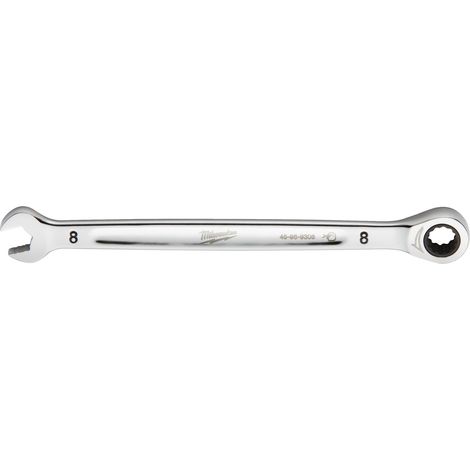 Chiave regolabile Milwaukee max bite 144 denti manico ergonomico (1/2)