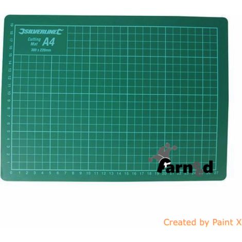 TAPPETINO DA TAGLIO A4 PLURISTRATO TAGLIARE CARTA CARTONE 300 X 220 MM 190