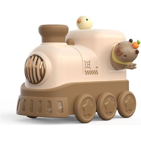 Humidificateurs D'Air Pour Chambre De Bébé, Purificateur Frais Silencieux Design Train, Humidificateur Compact 300Ml, Pour Bureau Chambre D'Enfant Maison Domicile Vie Intérieur Table De Travail (1/5)