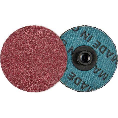 [NEUWERTIG] B-Ware Klingspor Schleifscheibe 50mm Körnung 120 Korund 100 Stück für Metallbearbeitung (1/2)