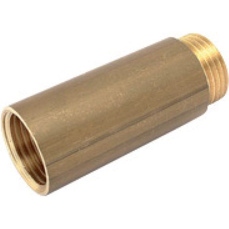 allonge laiton - filetage court - m / f - diamètre 12 x 17 mm - longueur 50 mm - altech 1972alt1