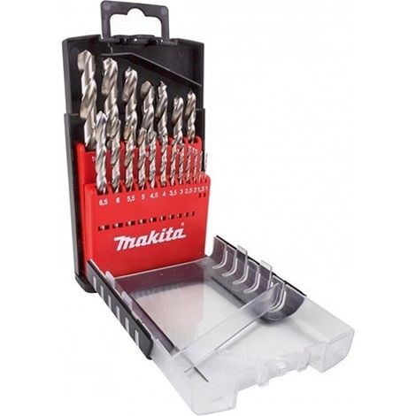 Jeu de forets en métal Makita HSS-Co D-57180 1 5-6 5 mm 13 unités