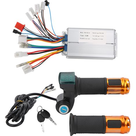 36V 48V 350W Universal-Bürstenlos-Controller mit digitalem Sperrgasgriff