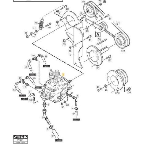 HYDRAULIKPUMPE. TITAN KPL-23ALP ORIGINAL STIGA – 1134-7012-01