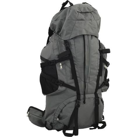 Teenpull – Wanderrucksack Grau 60 L Oxford-Gewebe (1/5)
