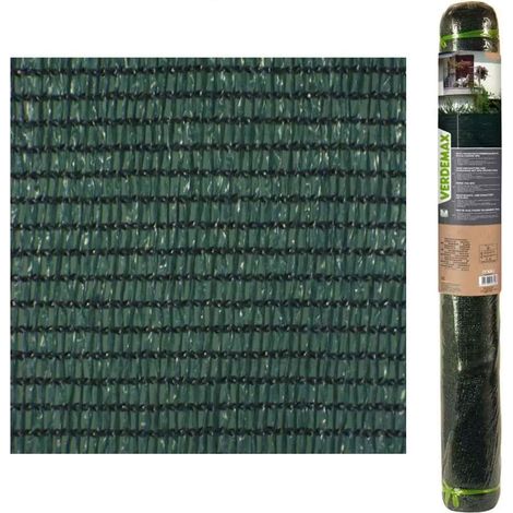 Verdemax Rete Frangivista Verde 2x10 m 95% Schermatura Anti U.V. (1/5)