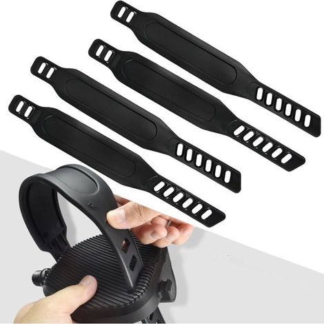 paires de sangles d'appartement – cale-pieds de vélo, accessoires pour vélos d'appartement (1/5)