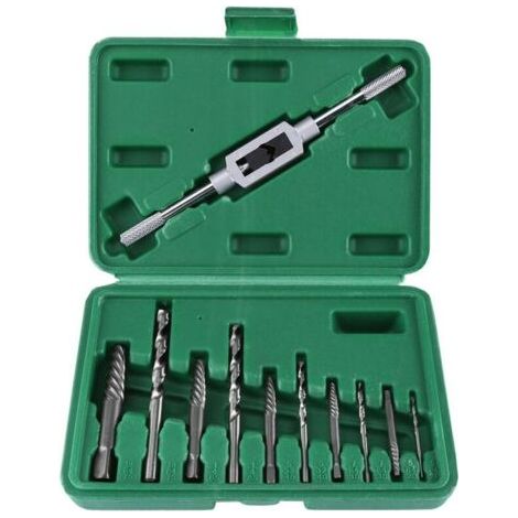 Extracteur de vis cassée 11 pièces Outil de retrait de fixation de mèche de vis cassée (1/5)
