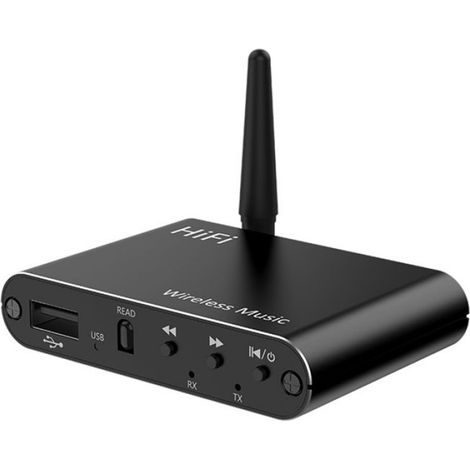 Adaptateur Audio Bluetooth 5.4 Récepteur Émetteur Bluetooth Auxiliaire 2 en 1 Amplificateur de Musique Sans Fil Prise en Charge de (1/4)