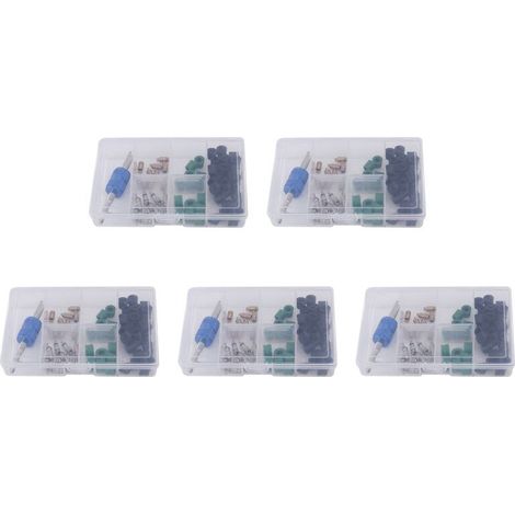 Convient pour un kit de réparation de noyau de vanne principale de climatiseur R12/R134A de 275 pièces