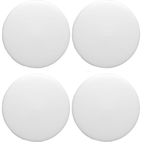 Topes de puerta grandes (8 cm) para montaje en pared, protectores de pared silenciosos. (1/5)