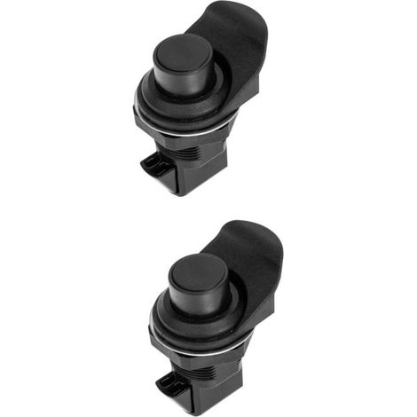 Lot de 2 loquets de sécurité en plastique à fermeture par pression pou (1/5)
