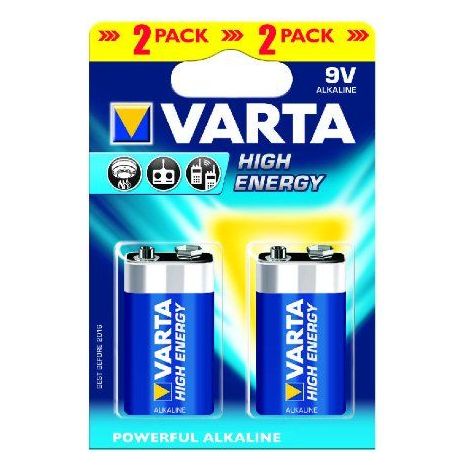 Batería Longlife Power 9V/6LR61x2 (1/4)