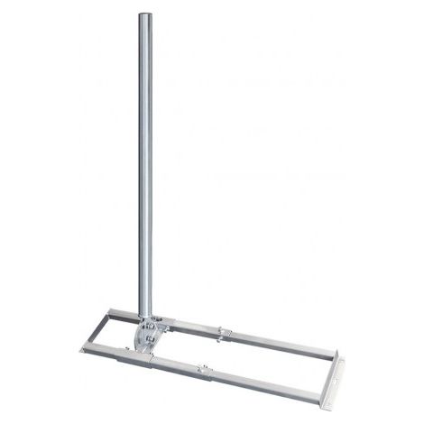 Support de chevron Charpente Robuste Galvanisé à Chaud Fixation Montage Toit Parabole Réglable - Pour antennes 90cm max, Longueur 1m (1/3)