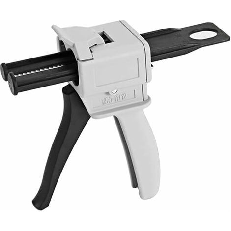 Pr Pistolet Distributeur Époxy 50 ml, AB Pistolet à Colle Époxy Poignée Applicateur pour Mélange Colle, Ratios 1:1 et 2 :1 (Pistolet) (1/5)
