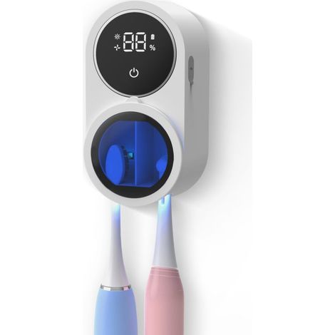 Automatic Rotating Toothbrush Sterilizer – UV Light Dryer Drying Ring – Bathroom Hygiene Smart Home Accessory (1/5)