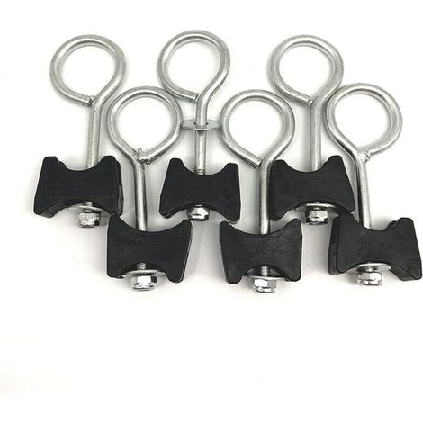 Accessoires pour trampolines, Vis pour trampolines, Vis pour fixer le trampoline, 18 packs, convient aux grands et petits trampolines. (1/4)