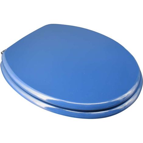 Sedile copriwater per vaso compatibile universale blu mare - seba (1/4)